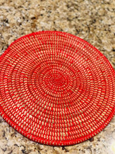 Load image into Gallery viewer, Red Sweet Grass Placemat Fani