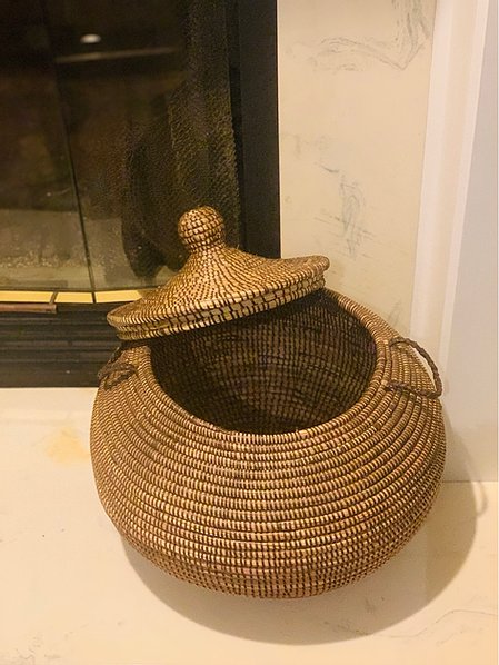 Suka sweetgrass basket