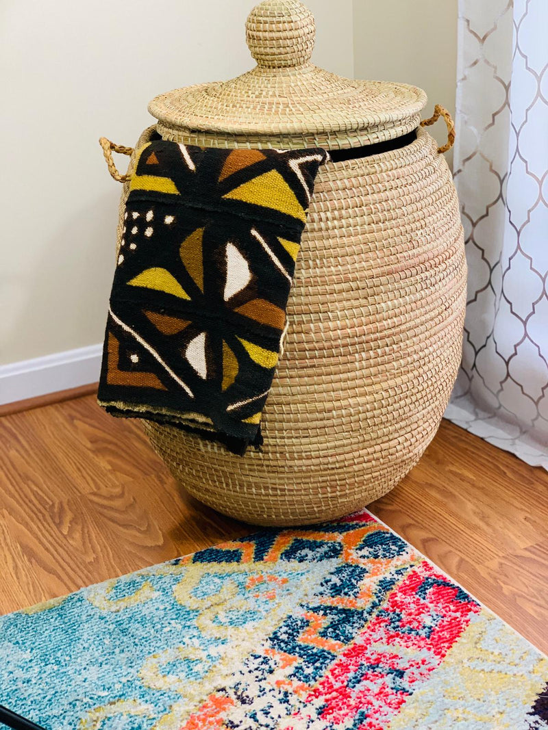 Djibo woven basket for storage