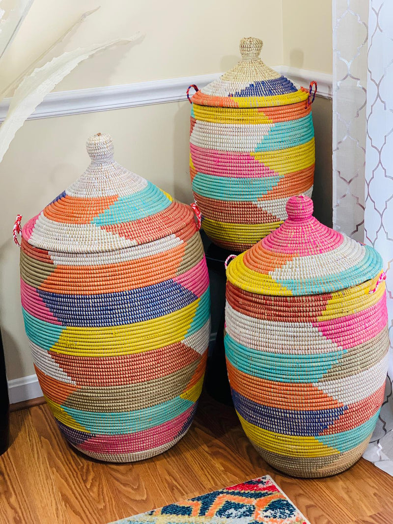 Fama african storage basket