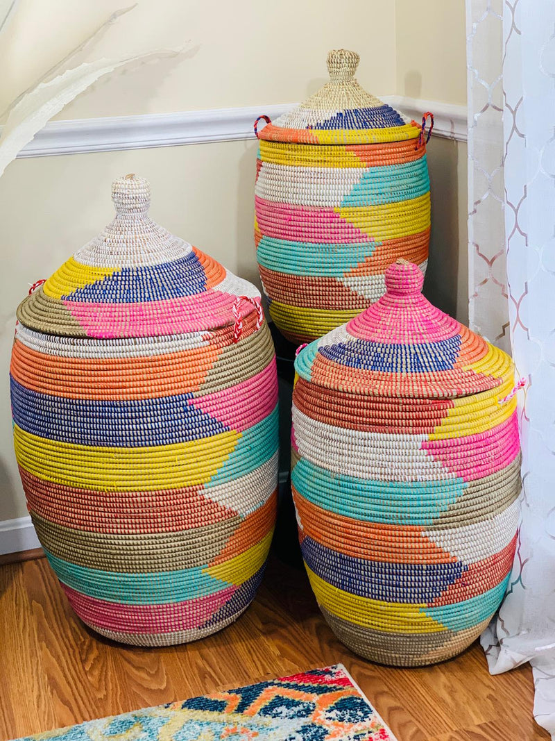 Fama african storage basket