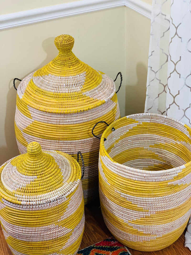 Neta african storage basket