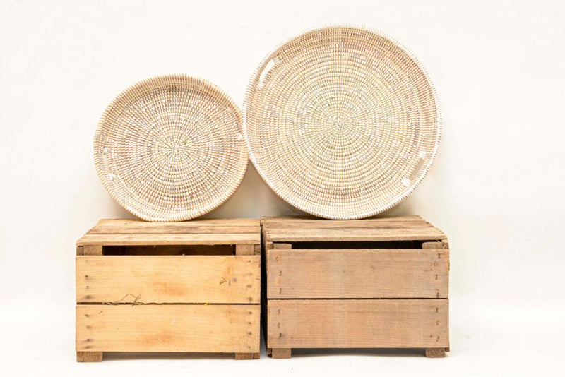 Rangu african tray with handles