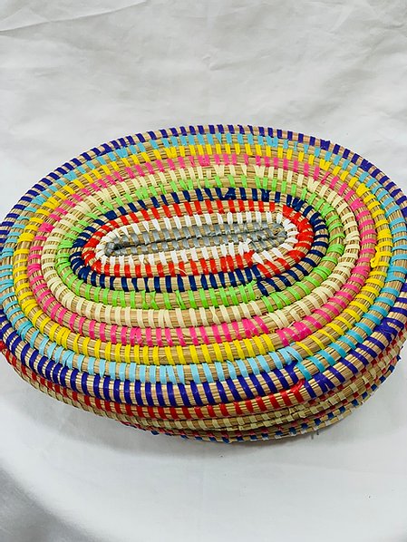 Suntu sweetgrass basket